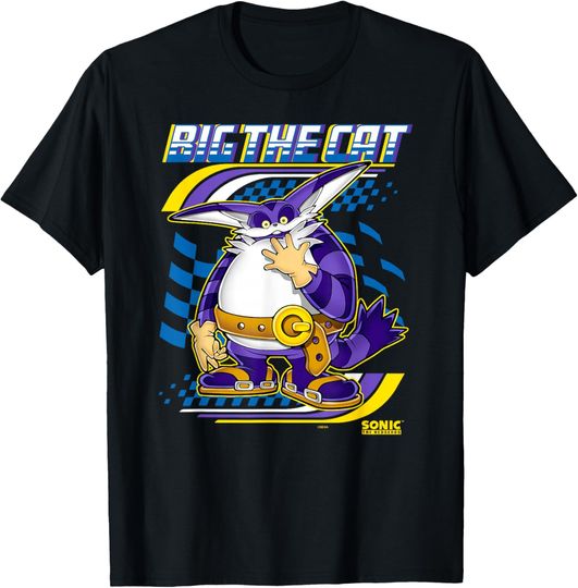 Discover Sonic The Hedgehog Big The Cat Ready For Race Chest Poster T-Shirt