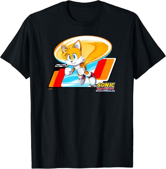 Discover Sonic Racing CrossWorlds - Tails Decal T-Shirt