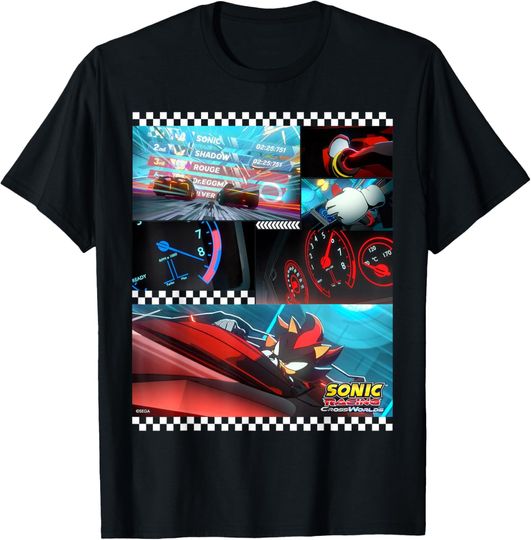Sonic Racing CrossWorlds - Shadow The Hedgehog, Locked in T-Shirt