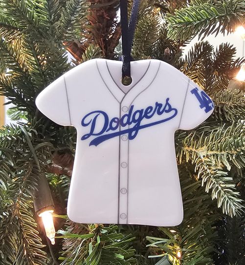 Discover 2024 World Series Champions Throwback Jersey Ceramic Ornament,  - Ready to ship