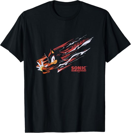 Discover Sonic The Hedgehog Shadow Ultimate Life Form Logo T-Shirt