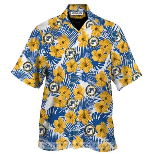 St Louis Blues Hawaiian Shirt for Men