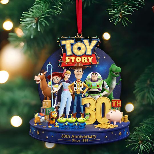 Toy Story 30th Anniversary  Acrylic Ornament