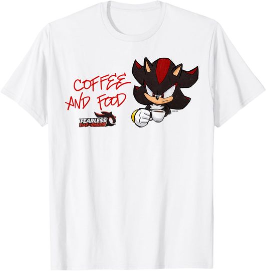 Discover Sonic the Hedgehog, Fearless: Year of Shadow - Coffee & Food T-Shirt