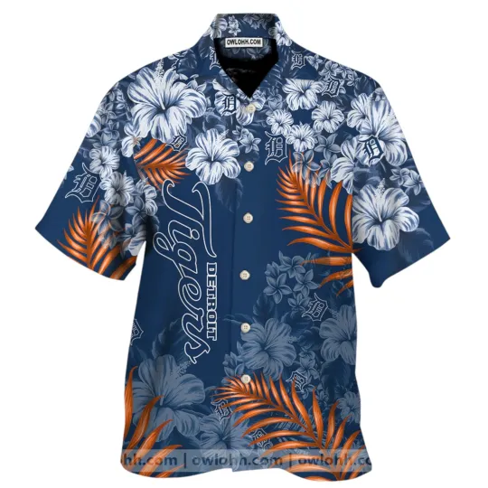 Detroit Tigers Hawaiian Shirt