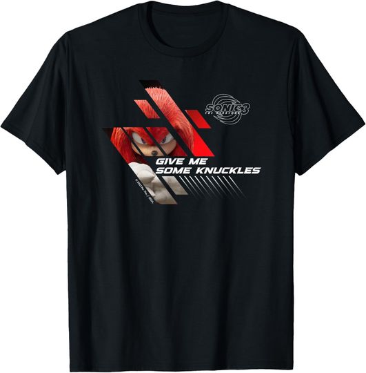 Discover Sonic the Hedgehog 3 - Knuckles "Give Me Some Knuckles" T-Shirt