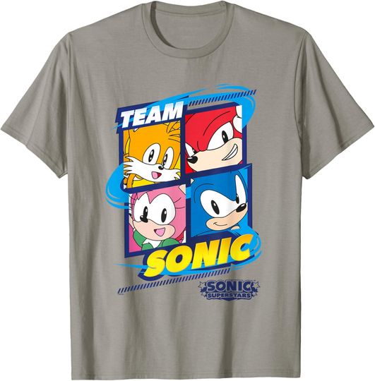 Discover Sonic the Hedgehog, Sonic Superstars - Team Sonic T-Shirt