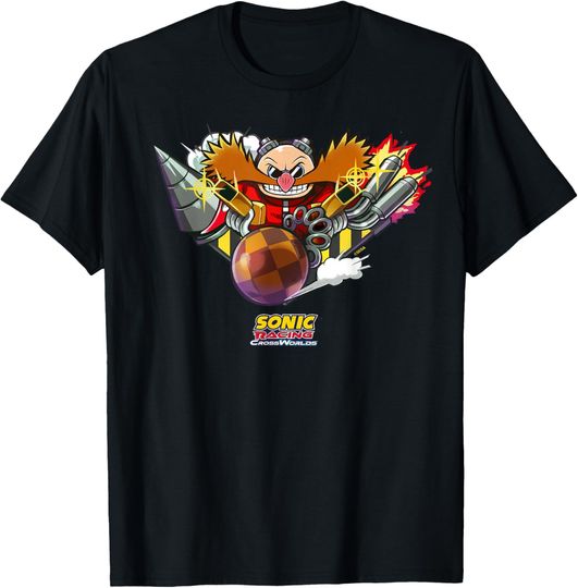 Discover Sonic Racing CrossWorlds - Dr. Eggman Decal T-Shirt