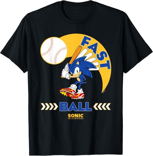 Discover Sonic The Hedgehog - Sonic Fast Ball T-Shirt