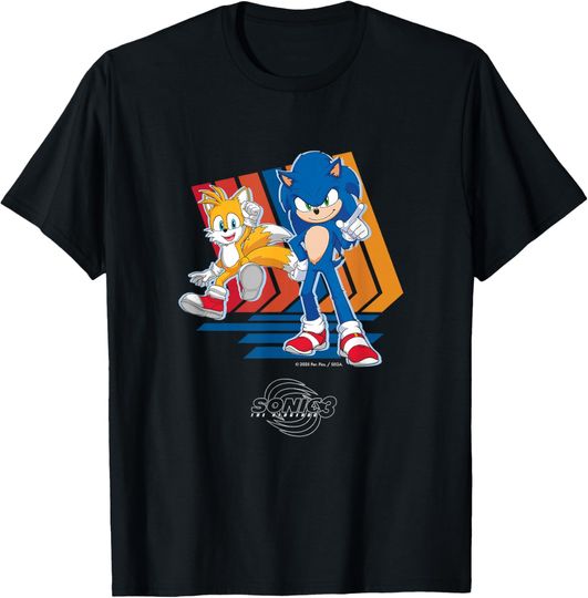 Discover Sonic the Hedgehog 3 - Sonic & Tails T-Shirt