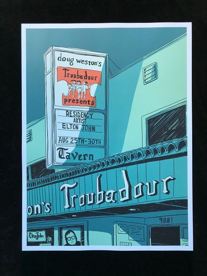 Troubadour Elton John