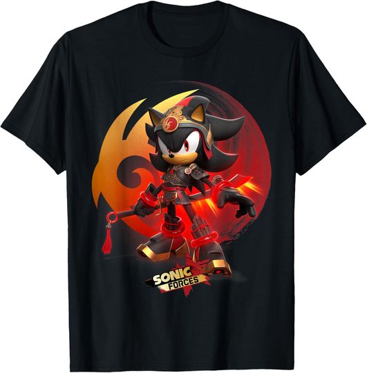 Discover Sonic Forces - Warrior Shadow T-Shirt