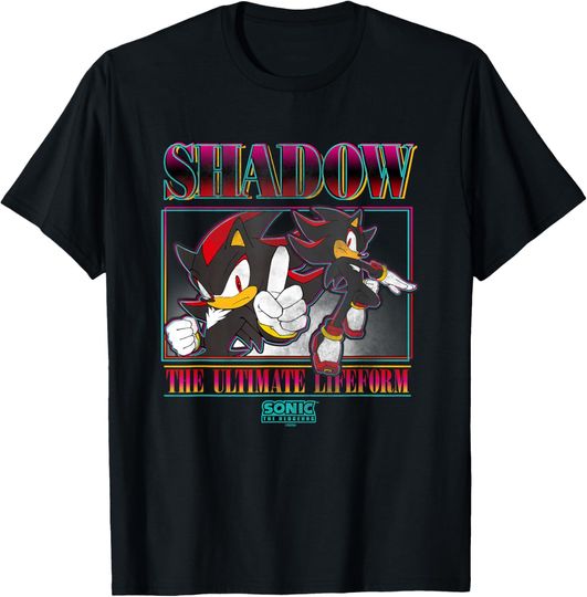 Discover Sonic The Hedgehog Shadow The Ultimate Lifeform Gradient T-Shirt