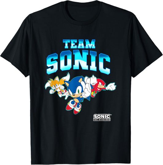 Discover Sonic The Hedgehog Team Sonic Epic Group Shot T-Shirt