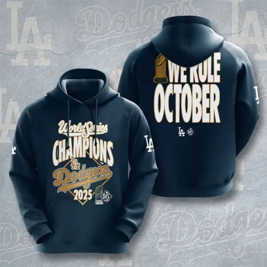 Dodgers 3D Apparel Hoodie