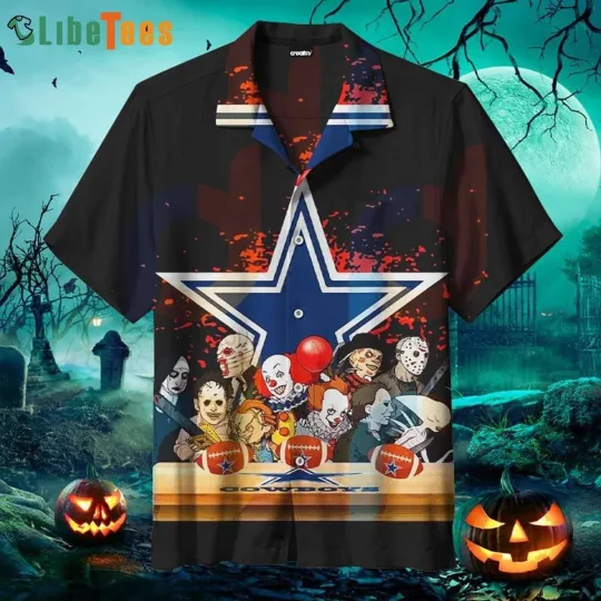 Happy Halloween Football Dallas Cowboys Hawaiian Shirt