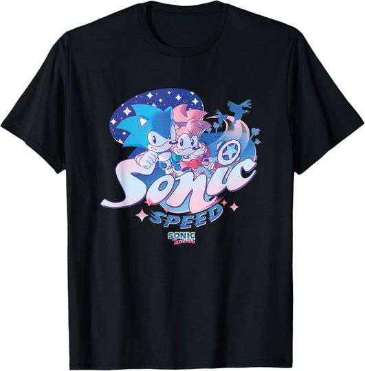 Discover Sonic The Hedgehog Sonic Speed Amy Rose Cute Vintage T-Shirt