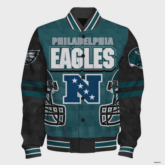 Discover Philadelphia 2025 LIX Champions History Being Made Varsity Jacket