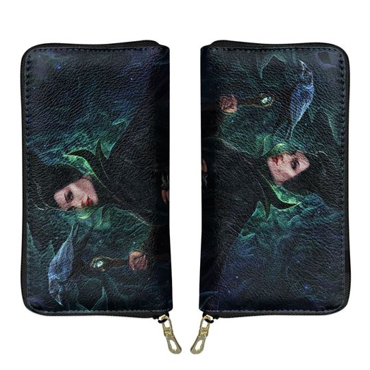 Maleficent Sleeping Beauty Disney Character Zipper Wallet - Disney Wallet
