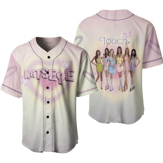 Gnarly Katseye Baseball Jersey, Kpop Katseye groupe single 2025 Jersey
