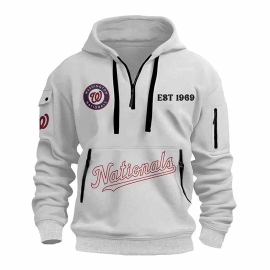 National Est 1969 Quarter Zip Hoodie