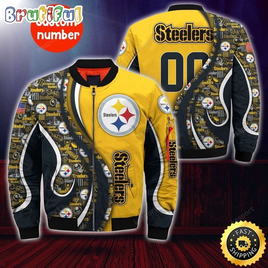 Discover Pittsburgh Steeler Bomber Jacket Urban Bomber Fashion