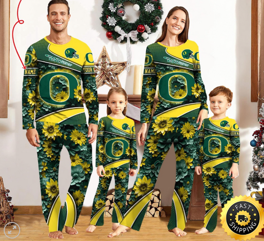 Oreg ducks Pajamas For Family Pajamas Sport Fans
