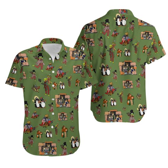 The Muppet Christmas Carol Characters Hawaiian Shirt