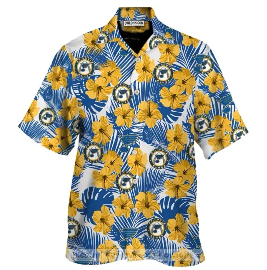 St Louis Blues Hawaiian Shirt