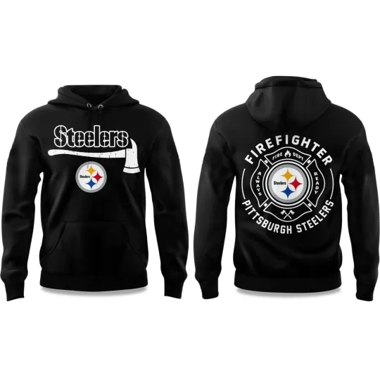 Discover Steeler Firefighter Appreciation Day 2025 Hoodie 3D All Size