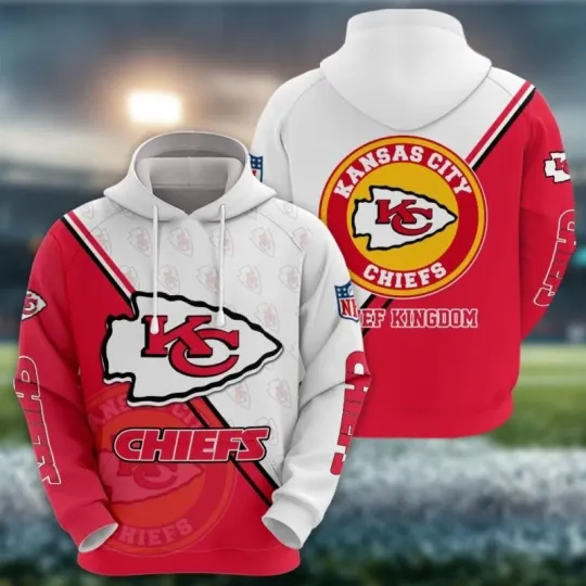 Discover Kansas City Chief Kingdom Victory Pride Hoodie 3D All Size S-5XL