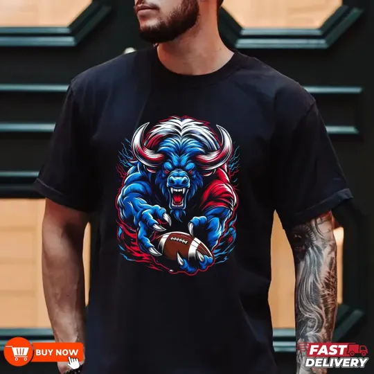Buffalo Bills Graphic Tee Football T-Shirt