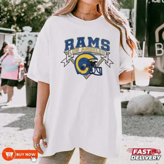 Discover Los Angeles Rams Football Team TShirt - Multicolors, S-5XL