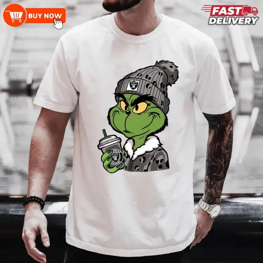 Discover funny character Christmas Los Angeles Raiders football Football TShirt - Multicolors, S-5XL