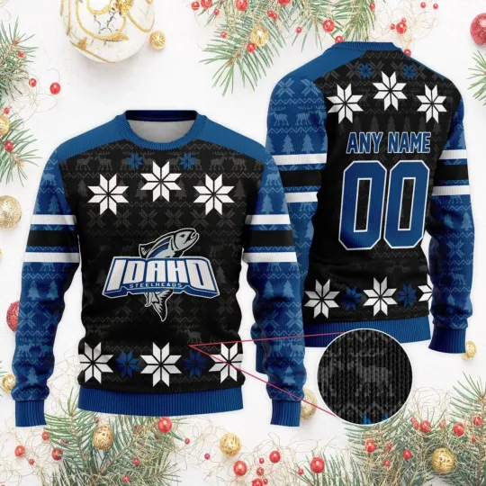Personalized Idaho Steelheads Special Ugly Christmas Sweater Unisex Fan Gear
