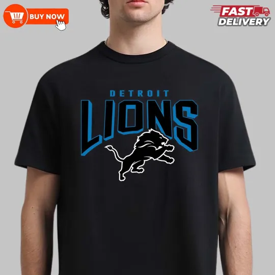 Discover NEW Detroit Lions Football Team TShirt - Multicolors, S-5XL