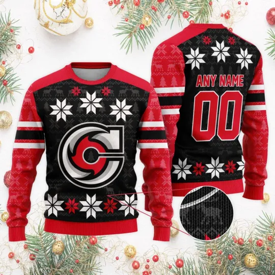 Discover Personalized Cincinnati Cyclones Special Ugly Christmas Sweater Unisex Fan Gear
