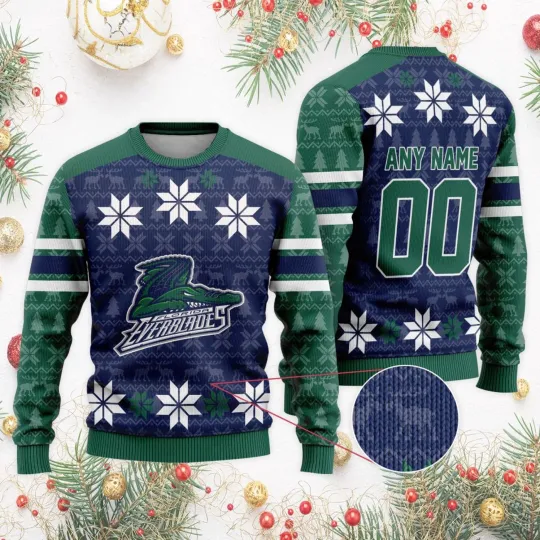 Discover Personalized Florida Everblades Special Ugly Christmas Sweater Unisex Fan Gear