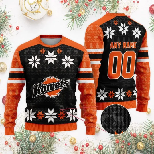 Discover Personalized Fort Wayne Komets Special Ugly Christmas Sweater Unisex Fan Gear