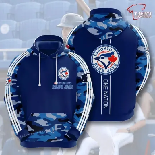 Discover Toronto Blue Baseball Jays 3D Hoodie, Gift for Fans