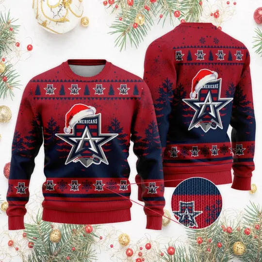 Discover Allen Americans Special Ugly Christmas Sweater Unisex Fan Gear