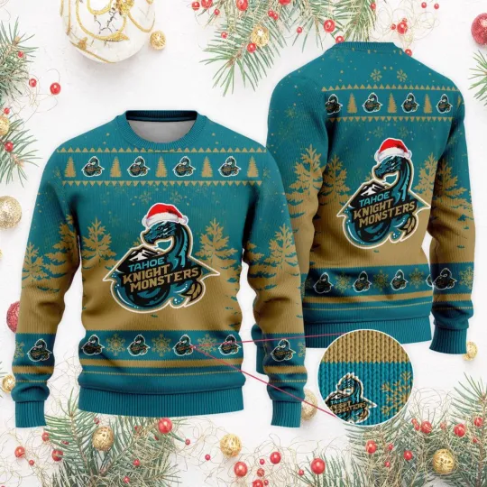 Discover Tahoe Knight Monsters Special Ugly Christmas Sweater Unisex Fan Gear