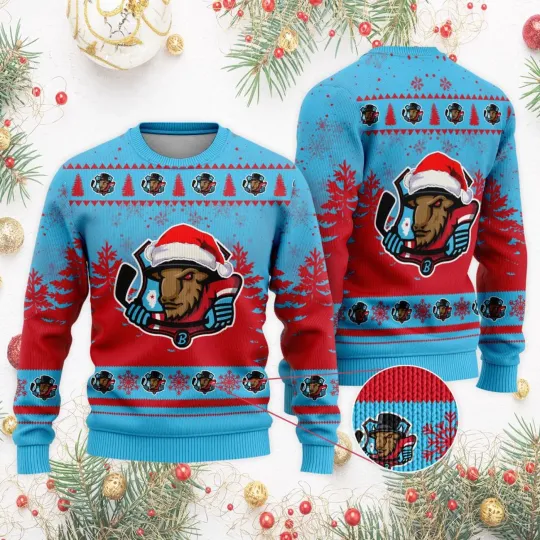 Discover Bloomington Bison Special Ugly Christmas Sweater  Unisex Fan Gear