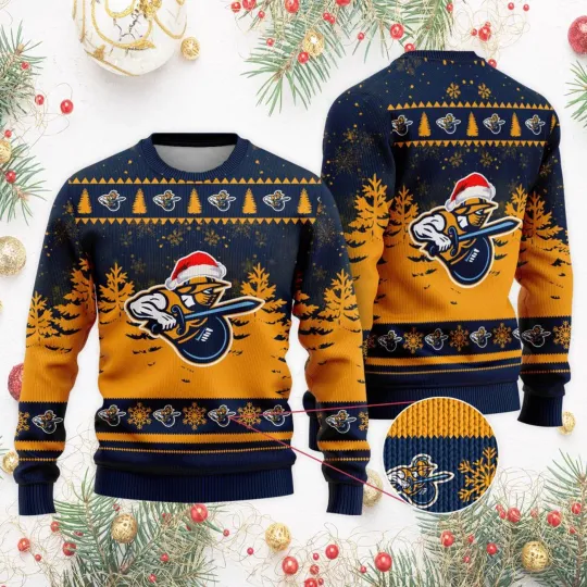 Atlanta Gladiators Special Ugly Christmas Sweater  Unisex Fan Gear