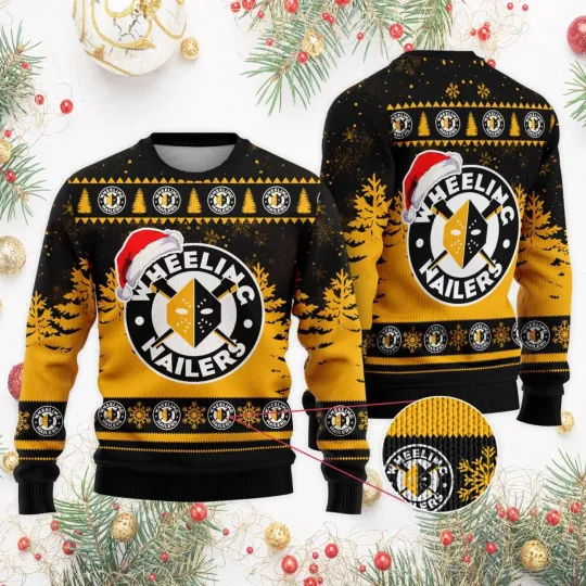 Discover Wheeling Nailers Special Ugly Christmas Sweater Unisex Fan Gear