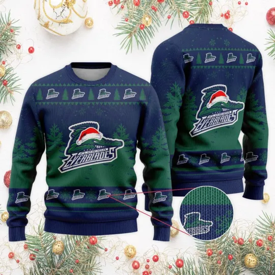 Discover Florida Everblades Special Ugly Christmas Sweater Unisex Fan Gear