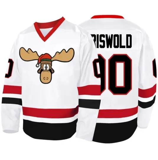 Discover Youth/Men Griswold #00 Hockey Jersey White Sewn Any Name&Number Christmas Gifts