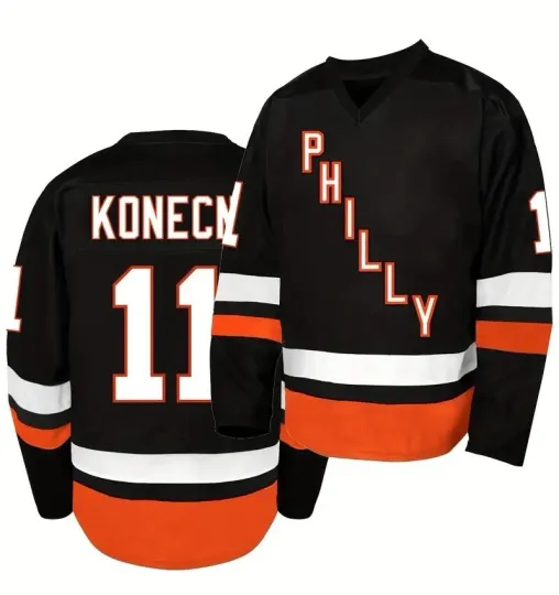 Discover Custom Youth/Men Konecny #11 Hockey Jersey Sewn Custom Any Name/Number
