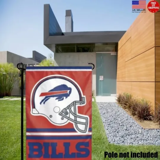 Buffalo Bills Garden Flag Outdoor Window Banner USA New