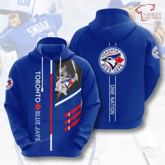 Discover Toronto Blue Baseball Team Jays 3D Hoodie for Fan